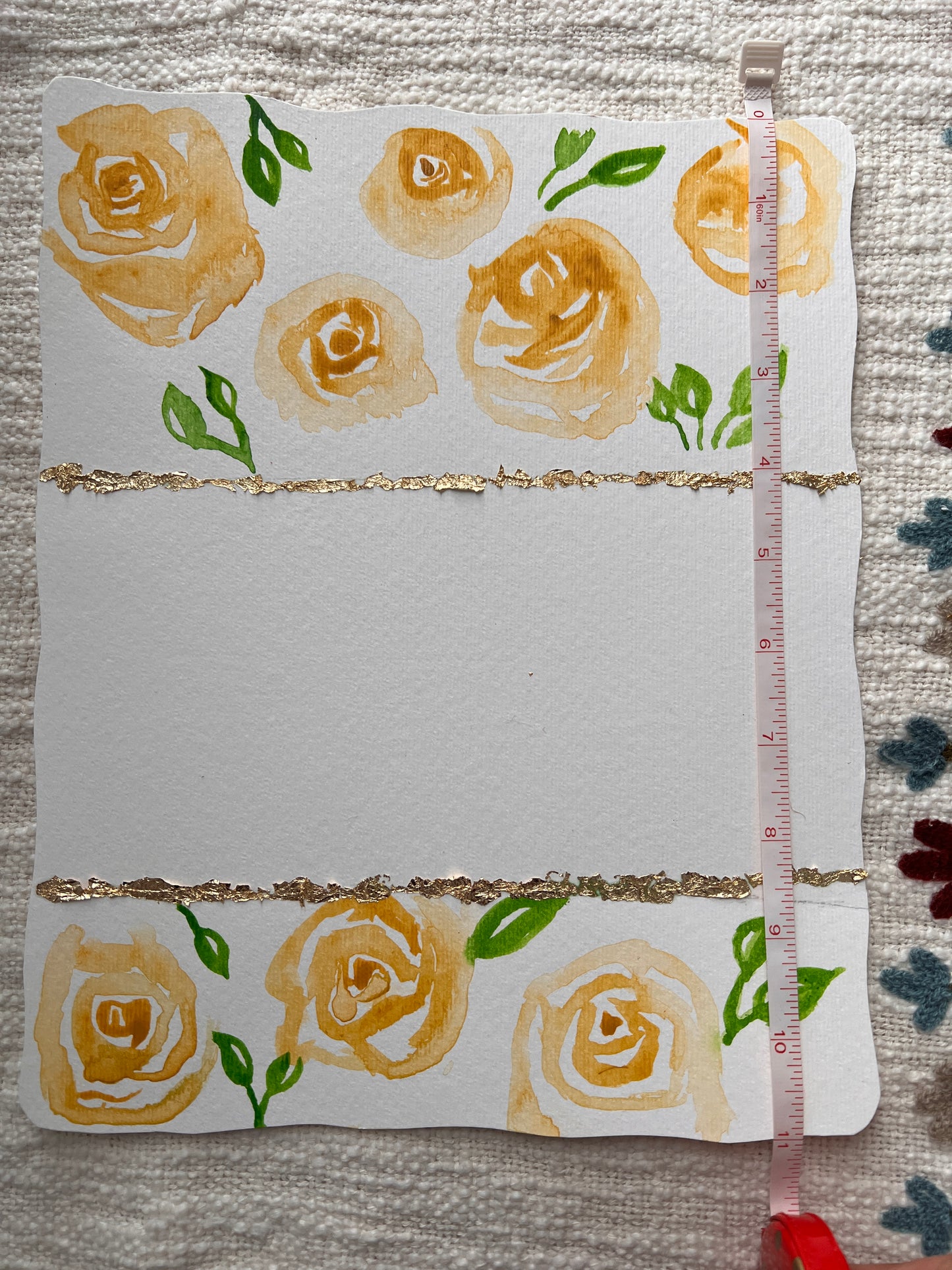 CUSTOM SUNRISE ROSE - 8.5"X11"